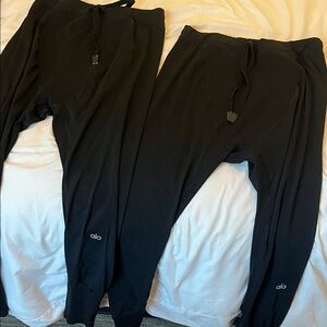 ALO Yoga Kids Charcoal Sweatpants